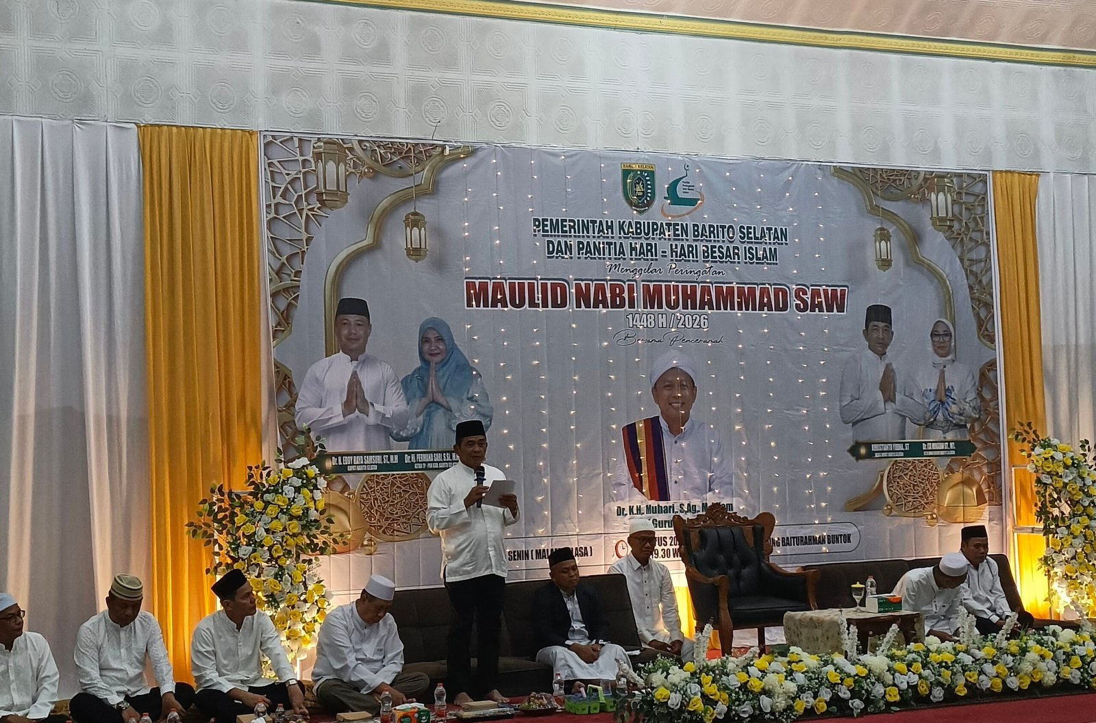 hadiri-maulid-nabi-di-masjid-agung-baiturrahman:-wakil-bupati-ajak-warga-teladani-akhlak-rasulullah-dan-rawat-persatuan