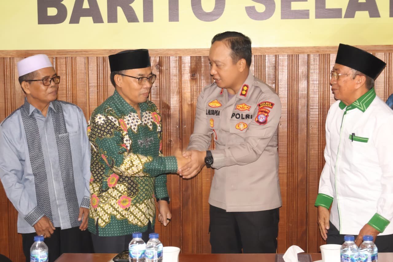 kapolres-barsel-dan-pcnu-perkuat-sinergitas,-jaga-kamtibmas-dan-kerukunan-umat