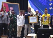 Bupati Eddy Raya Samsuri Terima Penghargaan BNN RI, Komitmen Barsel Perangi Narkoba Makin Tegas