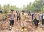 Karhutla Masimpun Kalahien Mengamuk, 150 Personel Gabungan Dikerahkan, Kapolres Dan Wabup Turun Langsung
