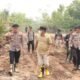 Karhutla Masimpun Kalahien Mengamuk, 150 Personel Gabungan Dikerahkan, Kapolres Dan Wabup Turun Langsung