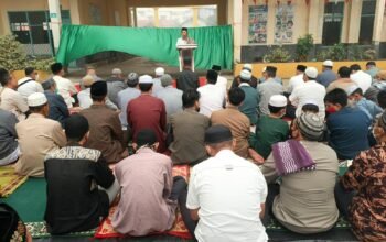 Kemarau Kian Mengkhawatirkan, Ratusan Warga Muhammadiyah Barsel Gelar Sholat Istisqo Minta Hujan