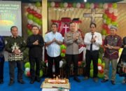 HUT ke-2 Jemaat GKE Ekklesia Buntok, Wabup Khristianto Yudha Ajak Jemaat Jadi Berkat dan Perekat Kerukunan