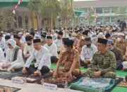Barsel Dilanda Karhutla serta Kabut Asap, Bupati Eddy Raya dan Wakil Bupati Sholat Istiqo dan Doa Bersama Memohon Hujan