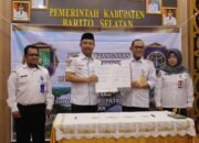 Amankan Aset Daerah, Bupati Barsel Eddy Raya Samsuri Teken MoU dengan Kantor Pertanahan