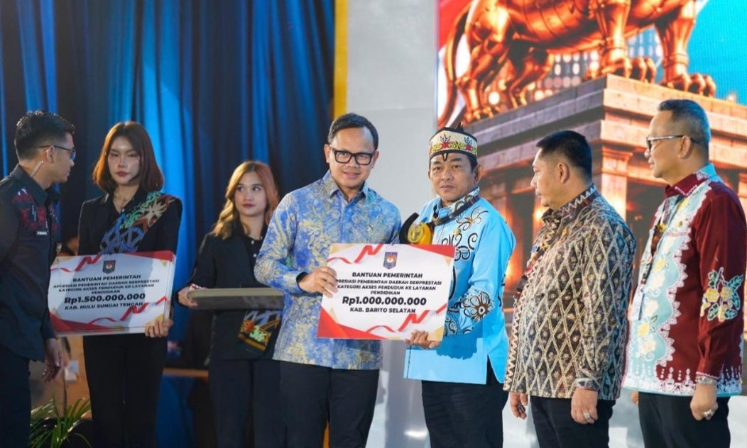 barsel-raih-penghargaan-nasional,-juara-iii-akses-penduduk-terhadap-layanan-pendidikan