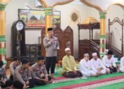 Jumat Curhat Jadi Momen Perpisahan, Kapolres Barsel Pamit kepada Jamaah Masjid Baiturrahman