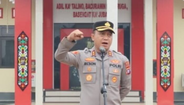 Apel Terakhir Kapolres Barsel, AKBP Jecson Pamit: “Jadilah Polri yang Terbaik untuk Masyarakat”