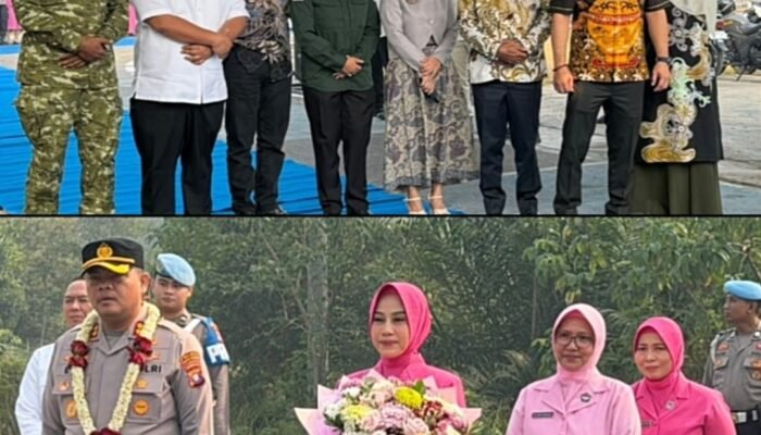 Kapolres Barsel Yang Baru Disambut Adat Lawang Sekepeng, Bupati-Wabup Siap Perkuat Sinergi
