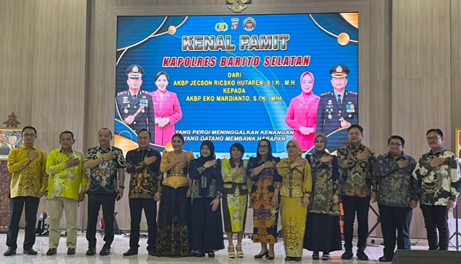 malam-kenal-pamit-kapolres-barsel,-bupati-eddy-raya-:-sinergi-tak-boleh-berhenti