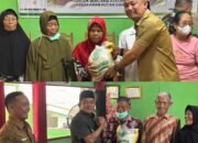 Karhutla Mengganas, Bupati Dan Wakil Bupati Barsel Salurkan Bantuan Pangan