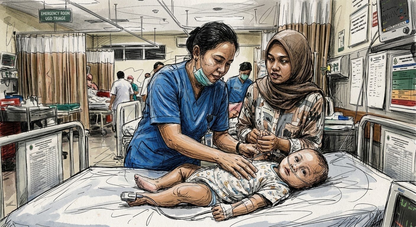 tragedi-kabut-asap!-bayi-6-bulan-meninggal-di-igd-rsud-buntok,-pneumonia-jadi-diagnosis-medis