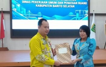 Ita Minarni Pimpin Sertijab Plt Kadis PUPR Barsel, Muhammad Taufiq Dipercaya Emban Amanah