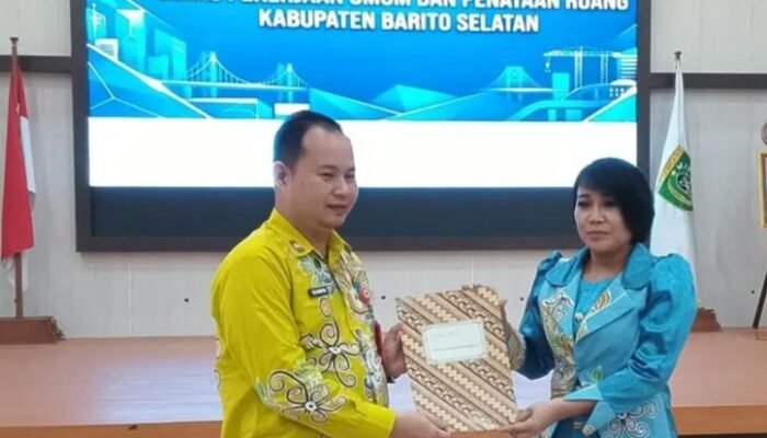 Ita Minarni Pimpin Sertijab Plt Kadis PUPR Barsel, Muhammad Taufiq Dipercaya Emban Amanah
